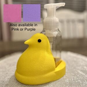 Peeps Chick-shaped Soap Holder for Bath and Body Works Foaming Soap